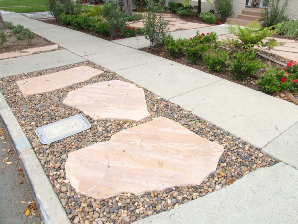 Gravel and Pavers